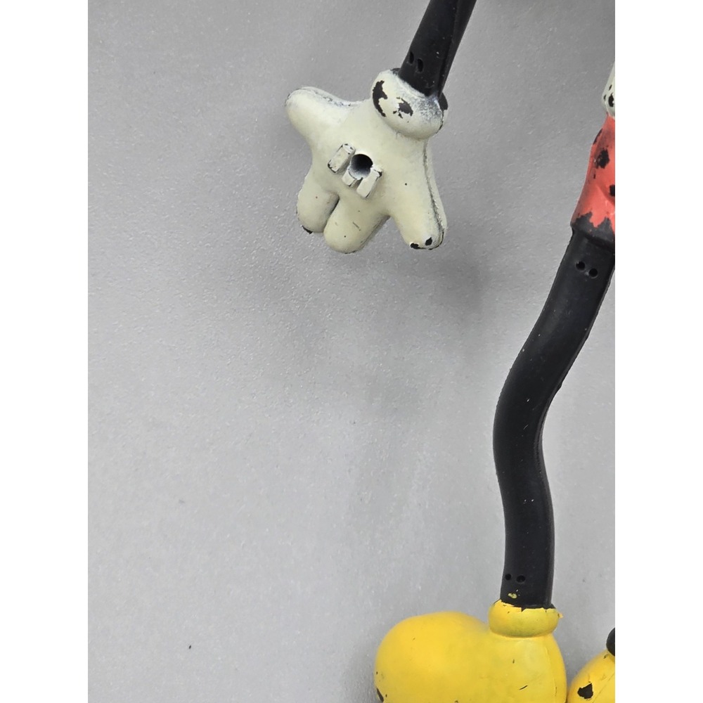 5" 1970's Rare Walt Disney Mickey Mouse Bendy Poseable Collectible Figure VTG - Picture 6 of 8